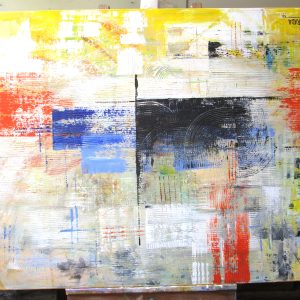 Abstact Painting. Acrylic 90 x 150 cm