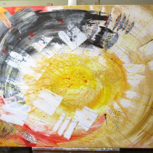 Whirl. Acrylic 80 x126 cm
